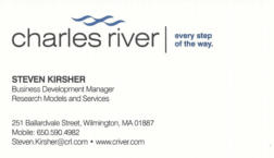Charles River Laboratories Advertisement