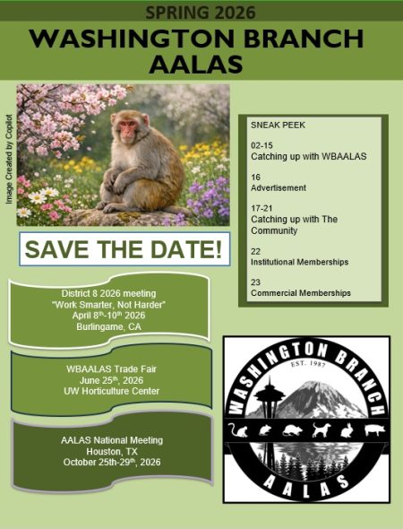 wbaalas spring 2026 newsletter cover